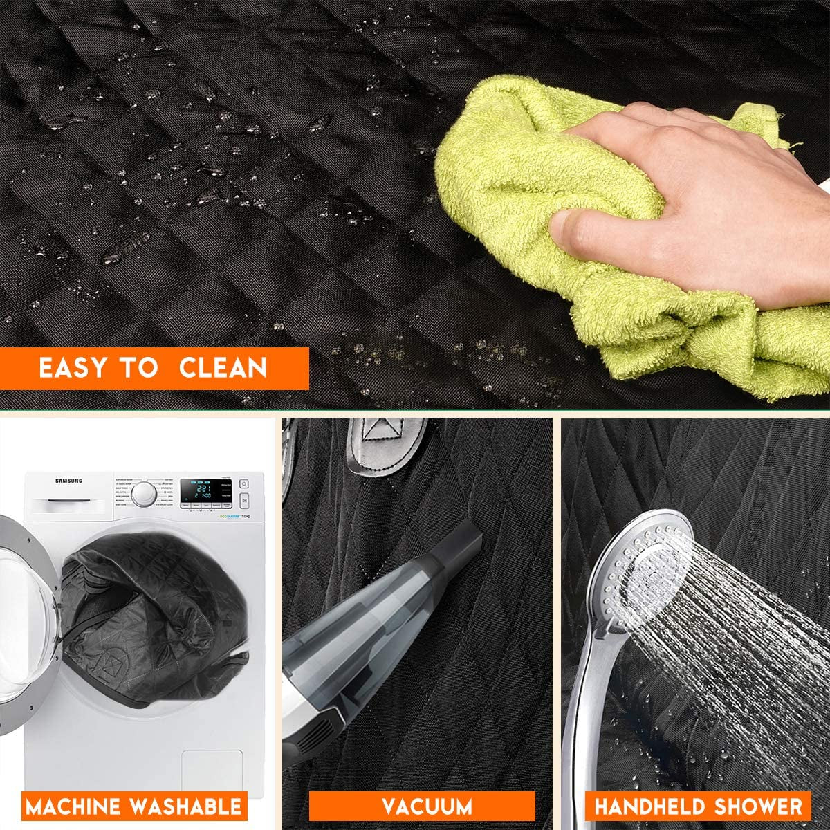 Premium Waterproof Dog Car Seat Cover